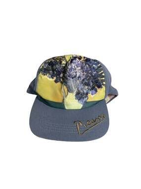 Vintage Van Gogh Irises Art Museum Snapback Hat